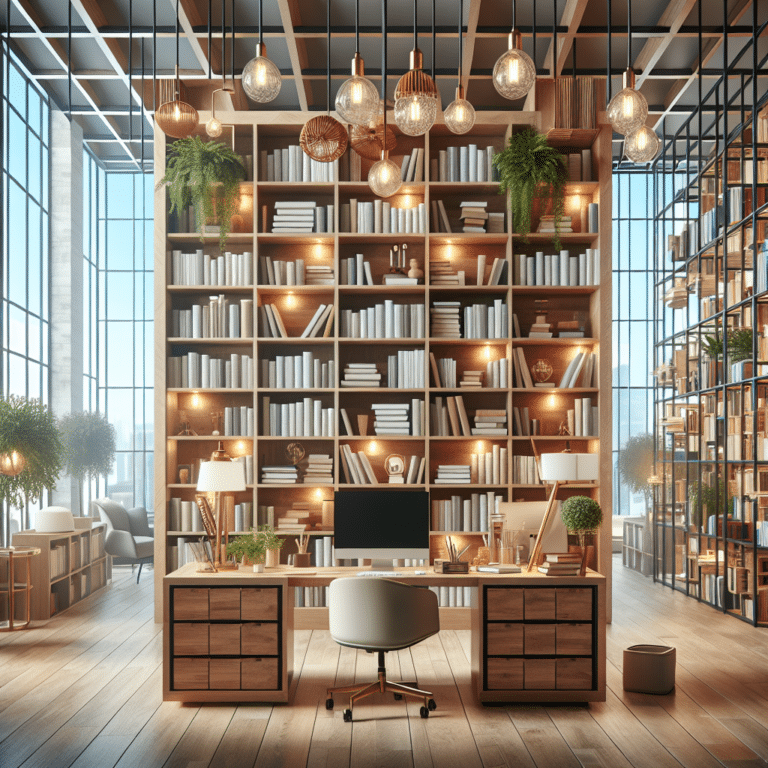 Upgrade Your Office Acoustics: The Magic of Bookshelves