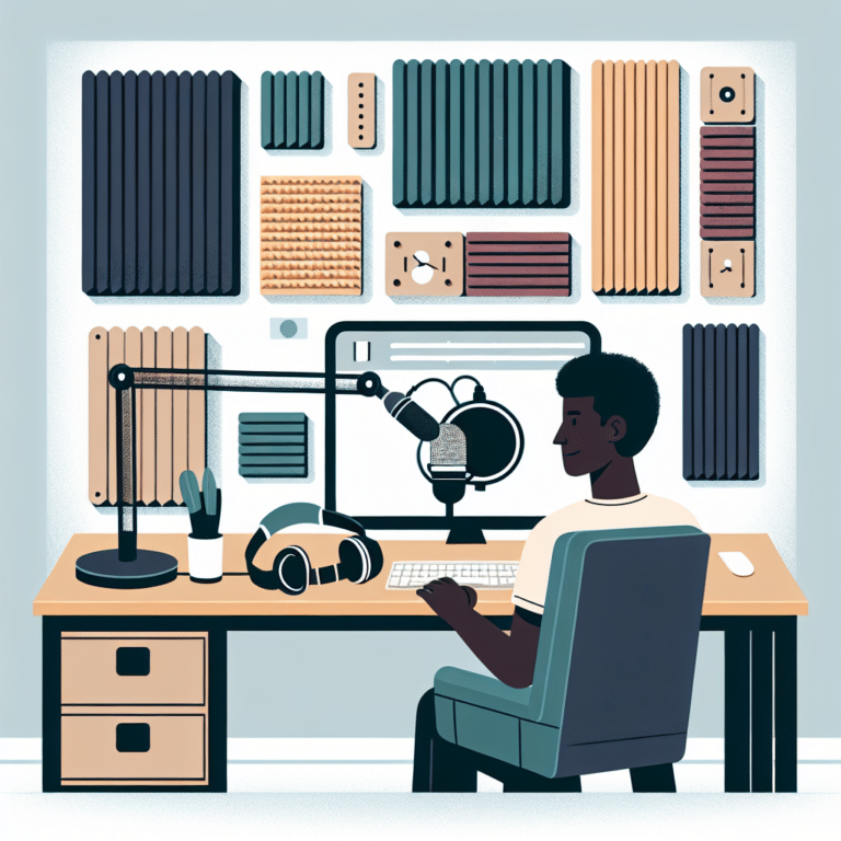 Enhance Your Podcasting Experience with Homemade Sound-Absorbing Panels