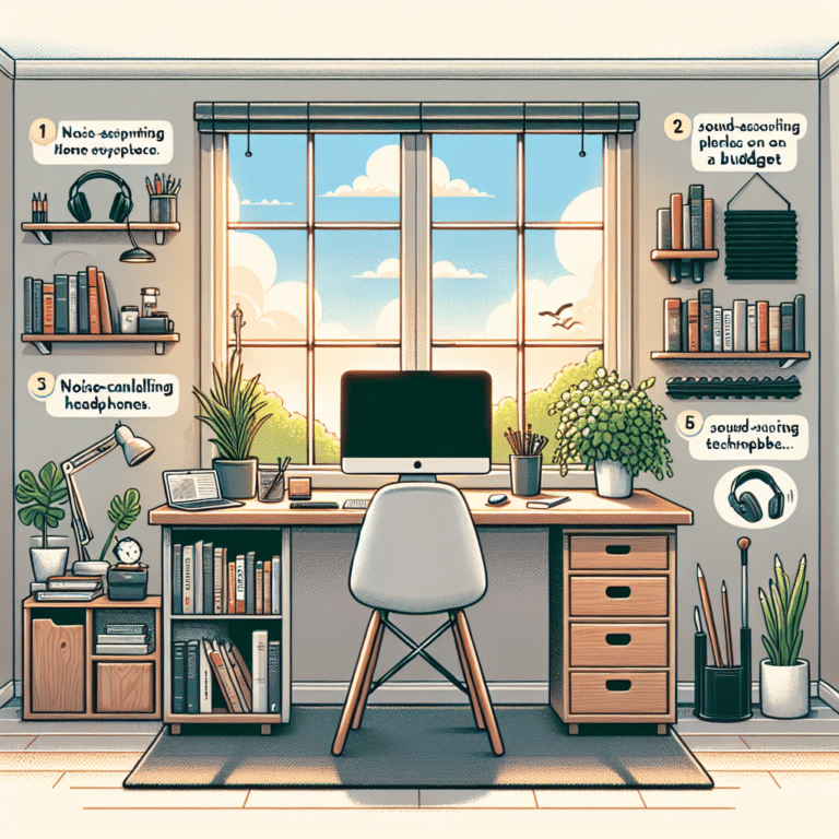 Inexpensive Tips for Creating a Quiet Home Office