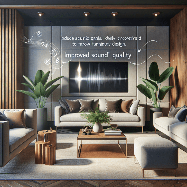 Achieving Better Sound Quality Through Furniture Arrangement