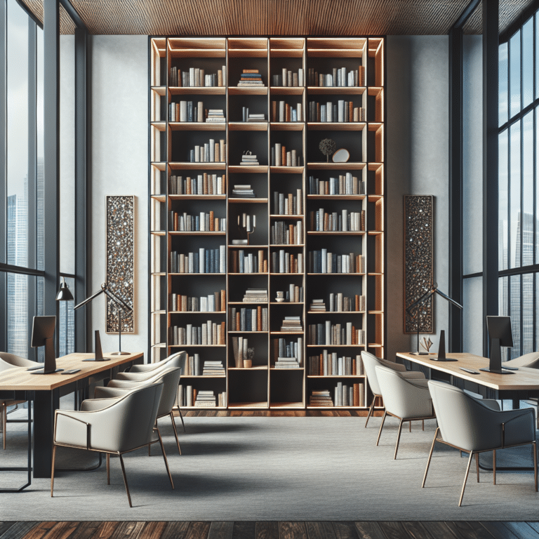 Upgrade Your Office Acoustics: The Magic of Bookshelves