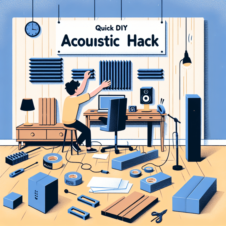 Quick DIY Acoustic Hacks for Beginners