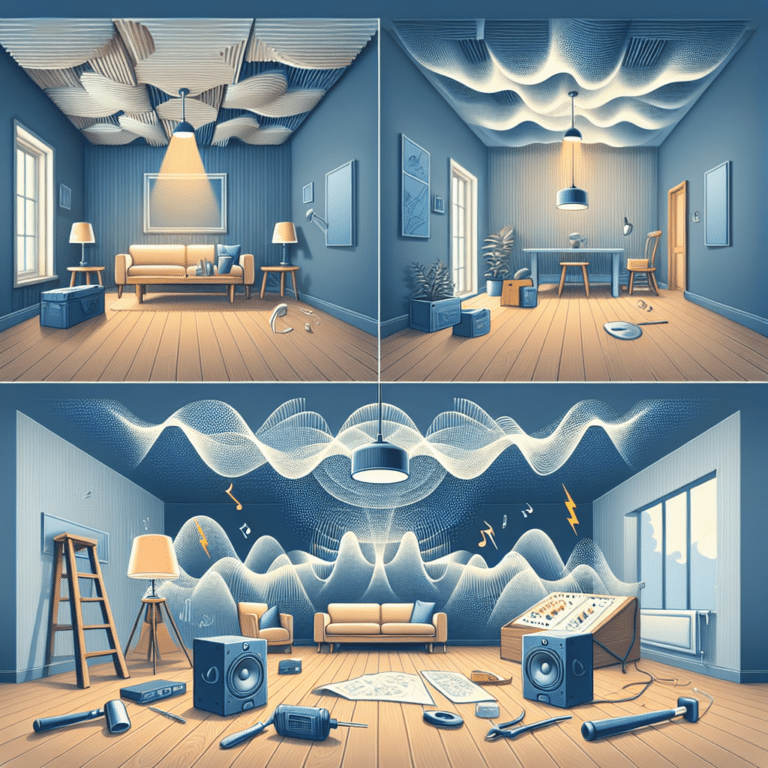 Tackle Echoes with DIY Ceiling Panels