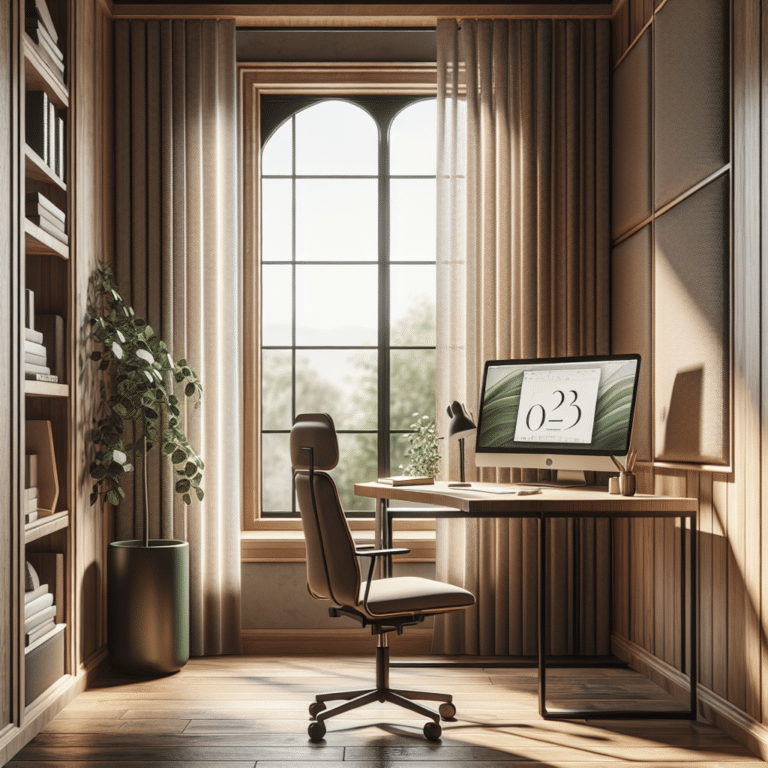 Creating a Quiet Home Office Environment on a Budget