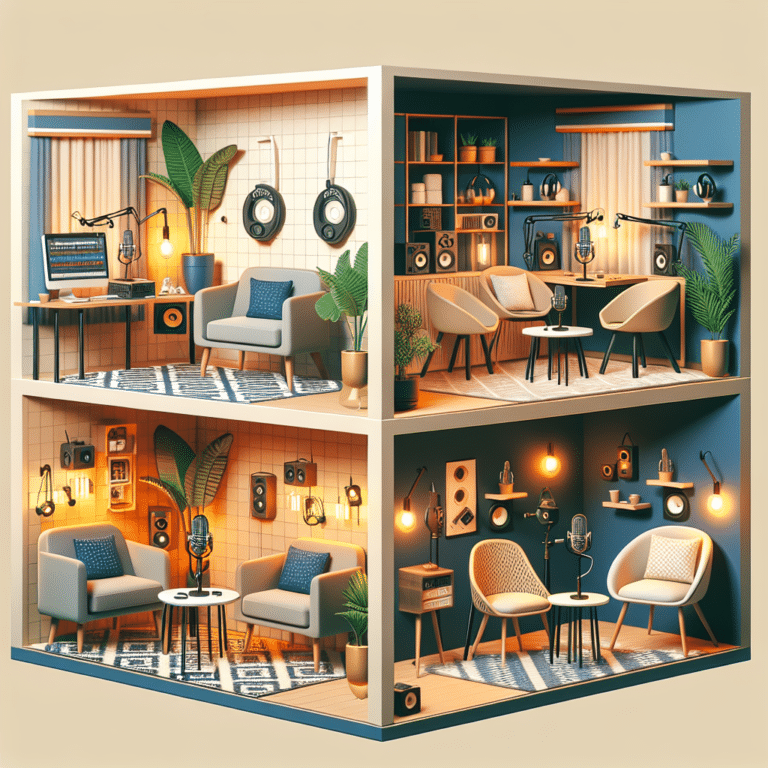 Effective Furniture Hacks for Podcasting Rooms