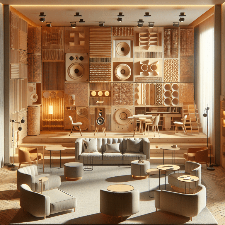 Merging Furniture and Panels for Echo Reduction