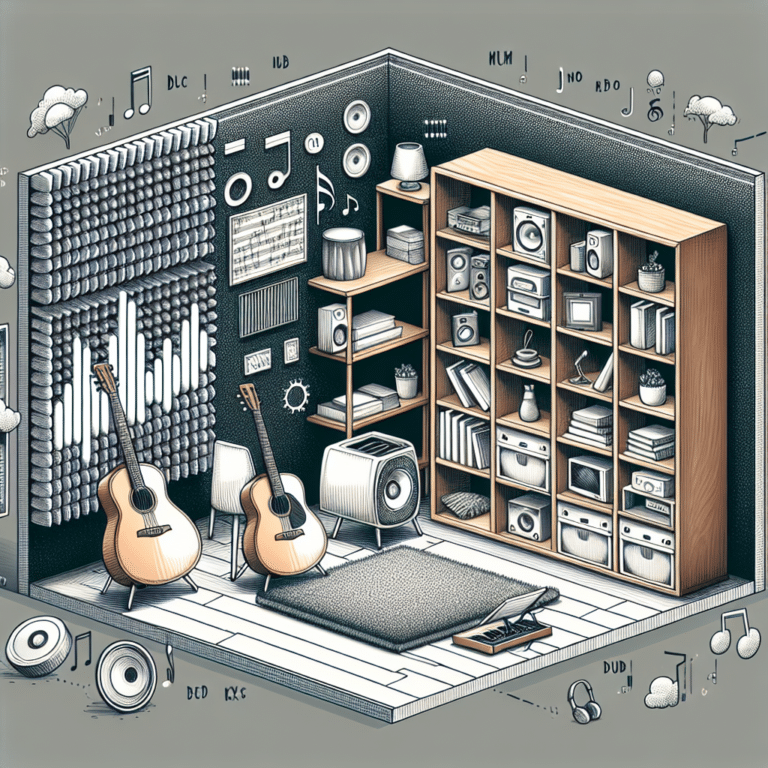 Improving Acoustics with Storage Units
