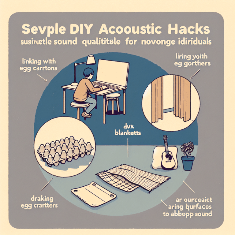 Quick DIY Acoustic Hacks for Beginners
