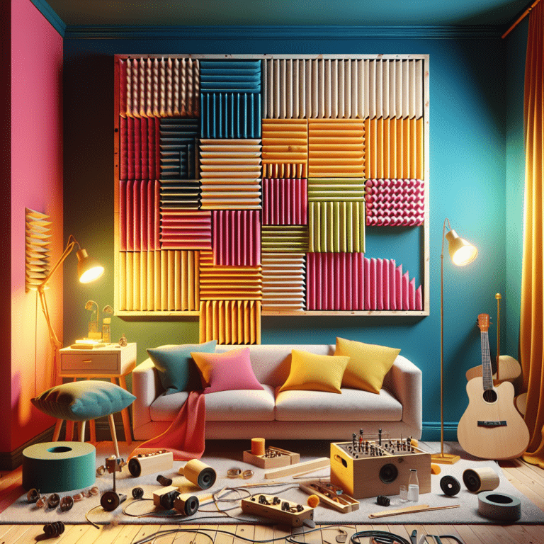 Easy Homemade Acoustic Panel Designs