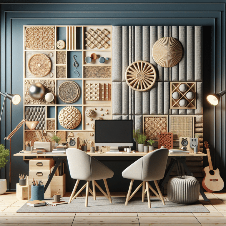 Crafting Decorative Acoustic Panels for Home Offices".