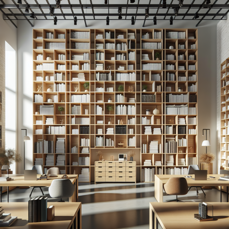 Using Bookshelves in Office Spaces to Minimize Echo