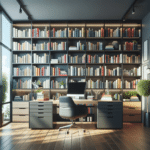 Using Bookshelves to Dampen Echo in the Office