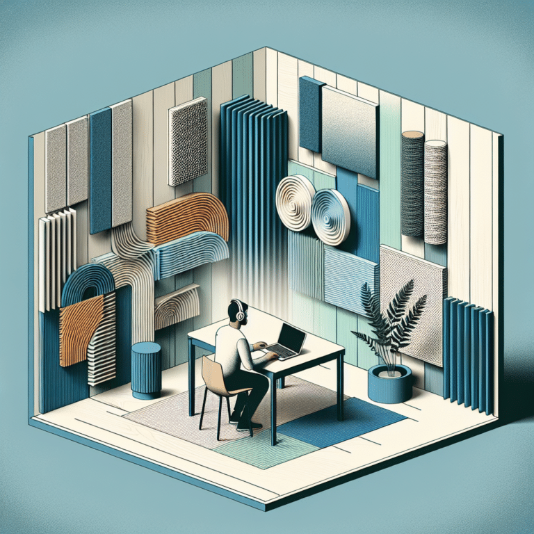 "Creating Your Own Sound-absorbing Workspace