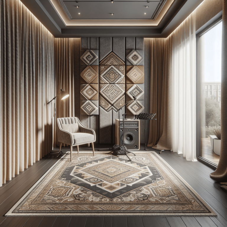 Practical Curtain and Rug Choices for Acoustic Treatment