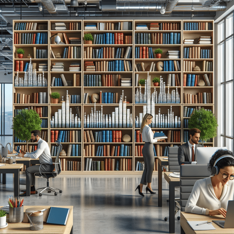 Office Noise 101: How Bookshelves can Suppress Echo