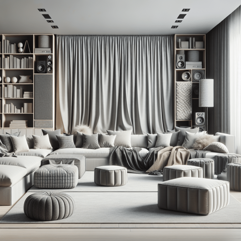 Absorbing Noise with Smart Furniture Choices