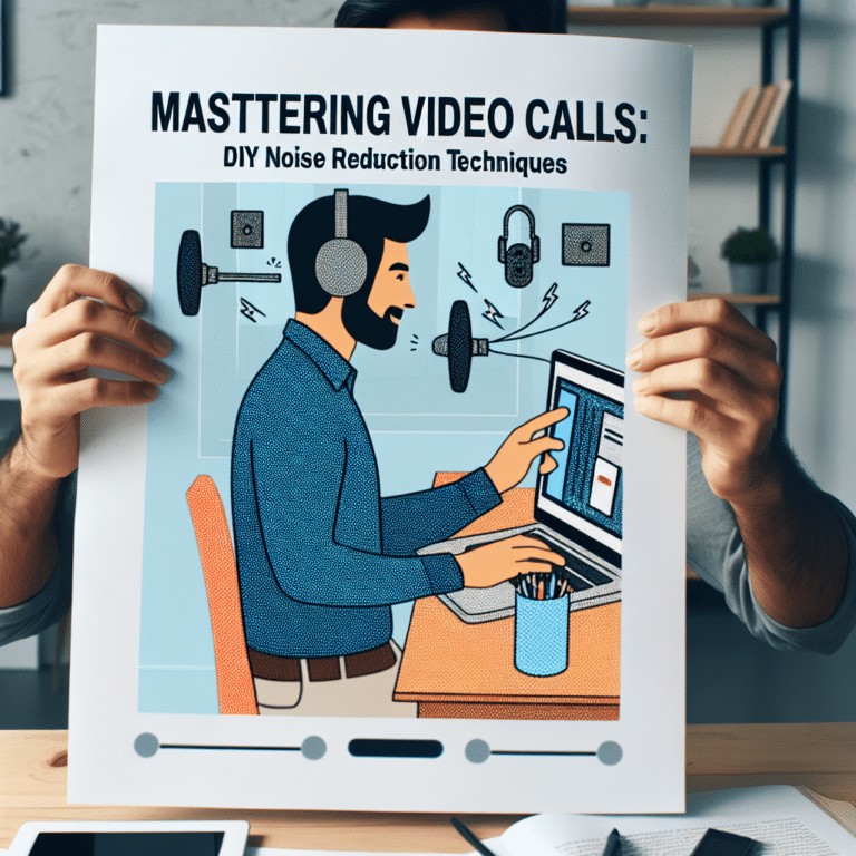 Mastering Video Calls: DIY Noise Reduction Techniques