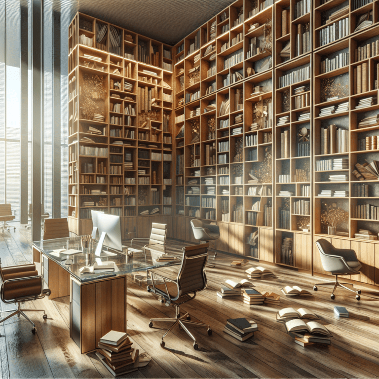 Utilizing Bookshelves for Echo Reduction in Office Spaces
