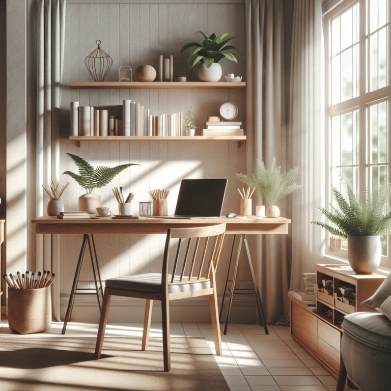  "Setting Up a Serene Home Office: Key Strategies