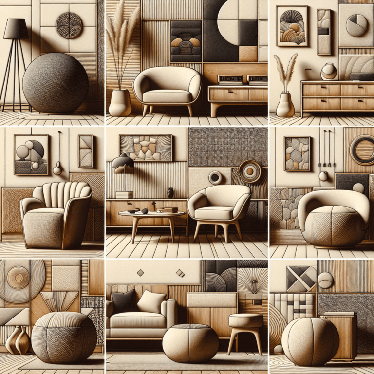 Chairs and Sofas that Absorb Room Noise