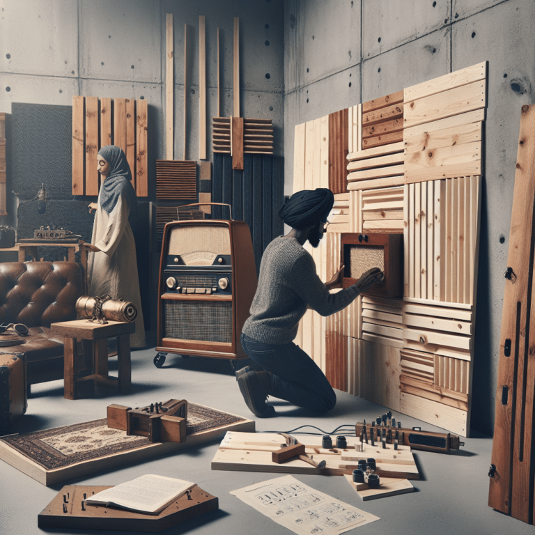  "Combining DIY Panels and Furniture for Optimum Sound: A How-To Guide