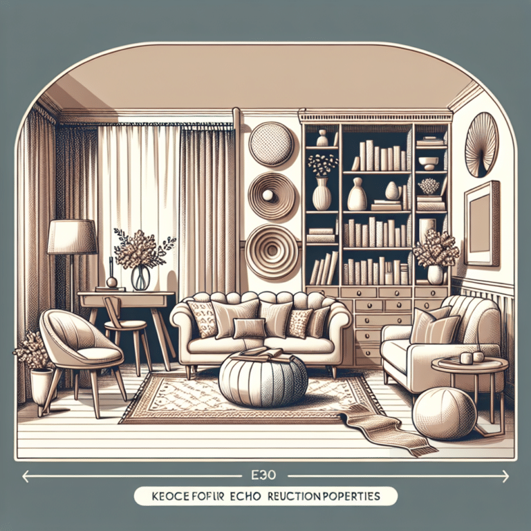 "Best Echo-Reducing Furniture for Small Spaces