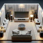 "Furniture Arrangement for Superior Sound Quality